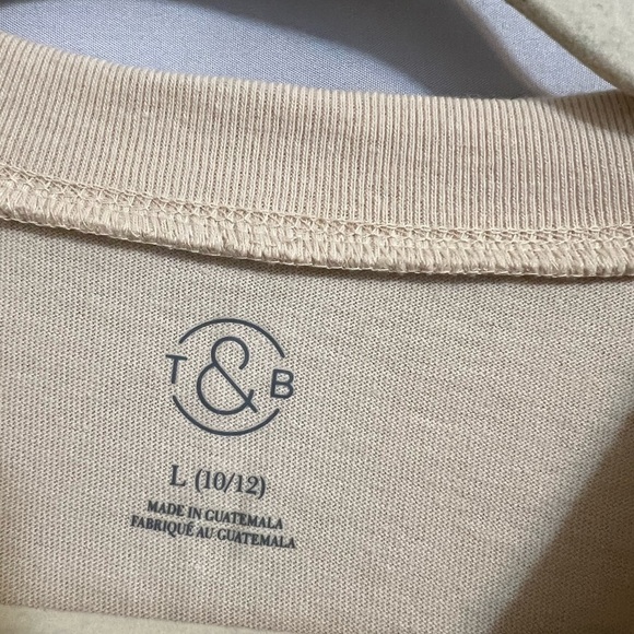 Love Wins rainbow T-shirt size 10-12 by Treasurer and Bond NWT - Picture 4 of 6